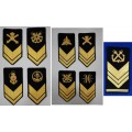 Gradi per uniforme ordinaria invernale (O.I.) per sottufficiali (ruolo sergenti) della Marina Militare Italiana